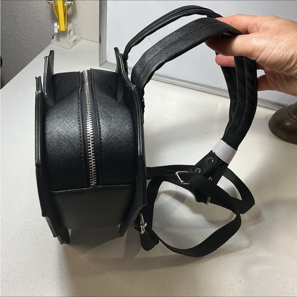 RARE Heart Shaped Spiderweb Backpack Bag - Picture 14 of 16